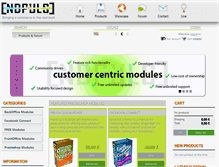 Tablet Screenshot of prestashop.endpulse.com